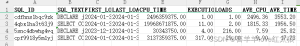 oracle数据库慢查询SQL