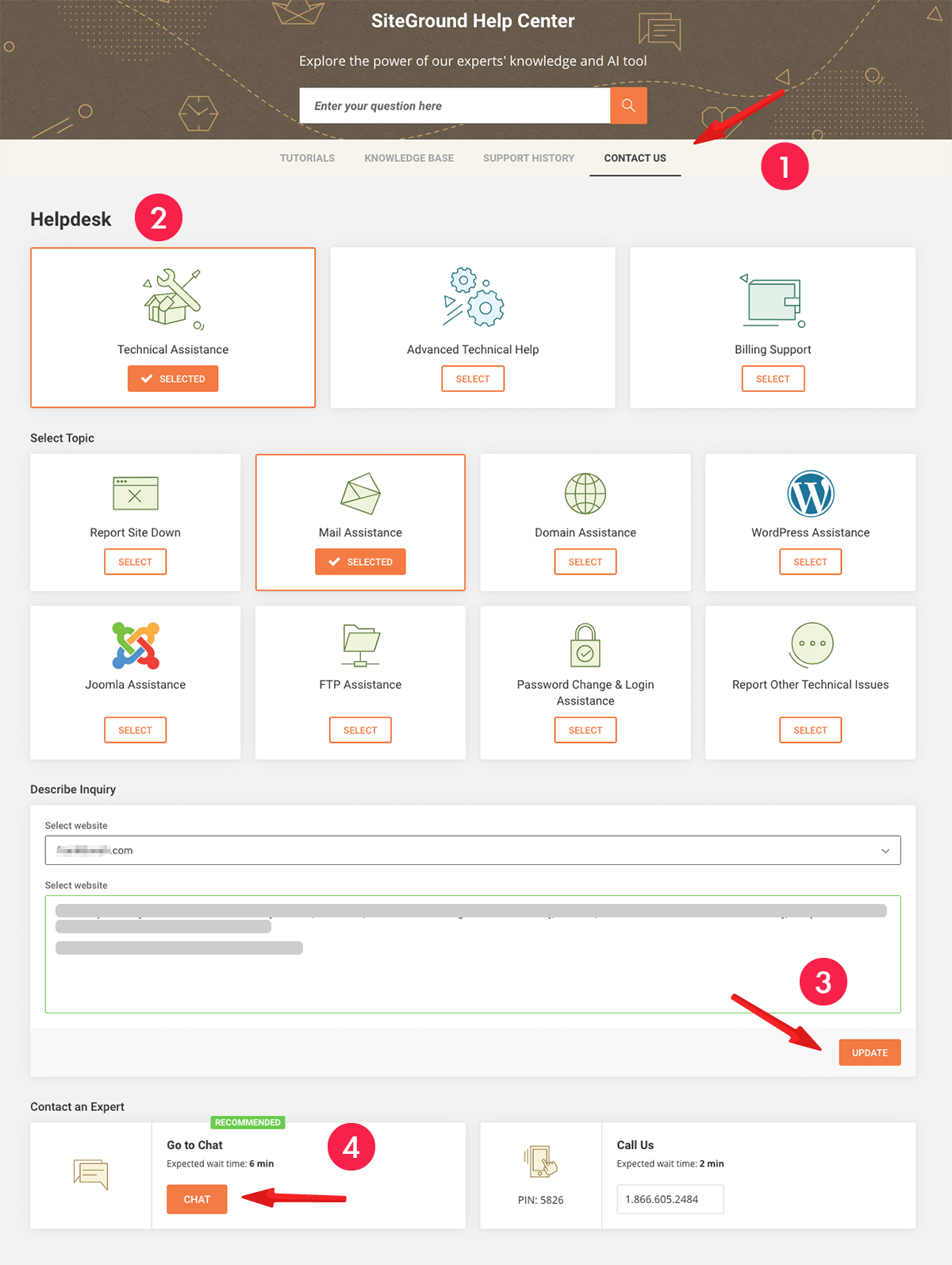 网站建设 ：SiteGround 客户服务